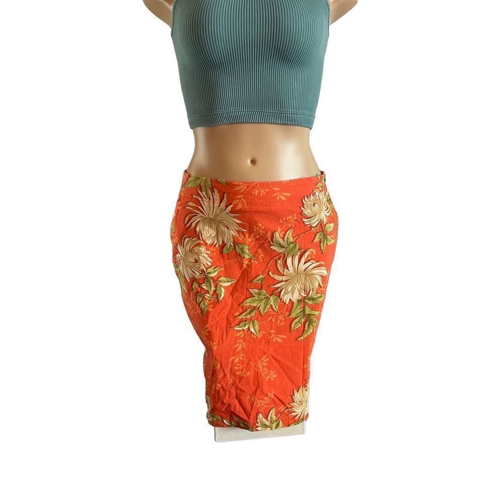 Nine West Woman’s Flower Mini Stretch Skirt